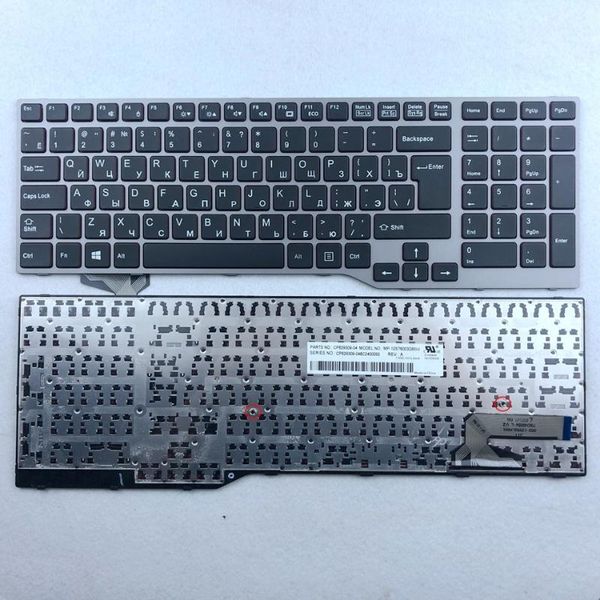 

lapreplacement keyboards russian spanish us-international thailand keyboard for fujistu e754 lifebook e753 e756 e554 e556 ru sp us ti la