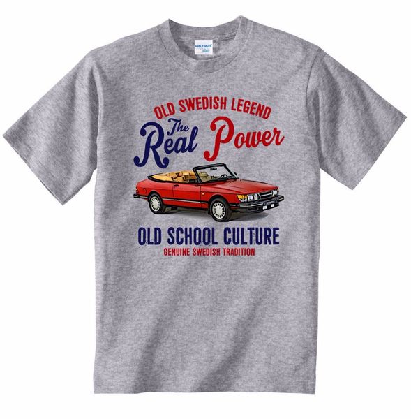 

последние горячие продажи солнечный свет мужчины футболка vintage swedish автомобиля 900 turbo convertible новый хлопок майка спортивная с к