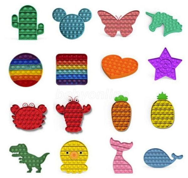 

dhl among us push bubble fidget toys pop it autism special needs stress reliever helps relieve stress and increase focus soft squeeze toy