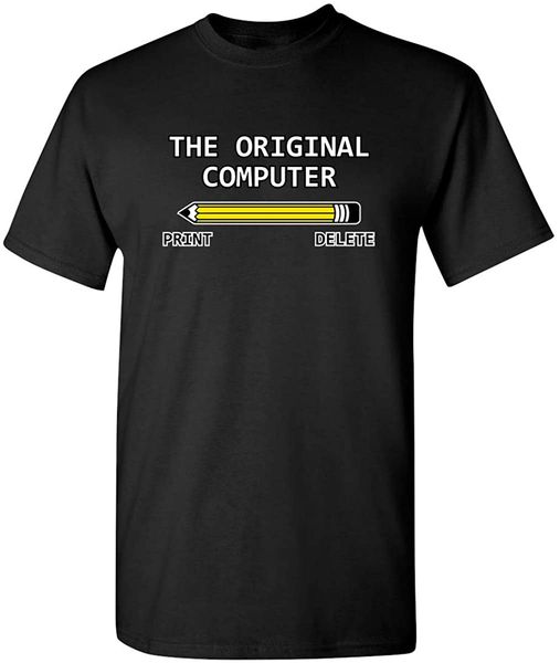 

the original computer tshirt men geek t-shirt cotton fabric humor graphic novelty funny t shirt xs sport hooded sweatshirt hoodie