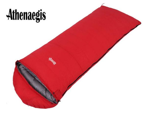 

athenaegis new style white duck down 1500g/1800g/2000g filling breathable waterproof winter sleeping bag