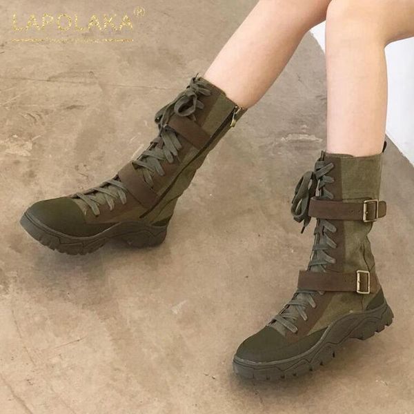 

new arrivals 2020 motorcycle boots woman shoes buckle decoration short booties woman shoes zipper comfy boots ladies, Black