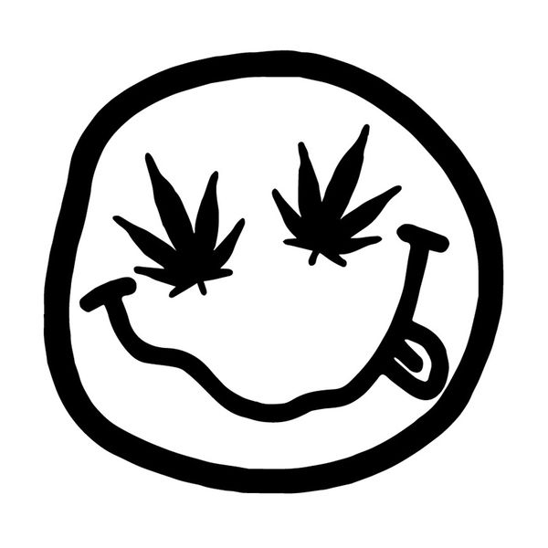 

15.9x15.3cm creative art smile car window trunk stickers vinyl decals c25-1063