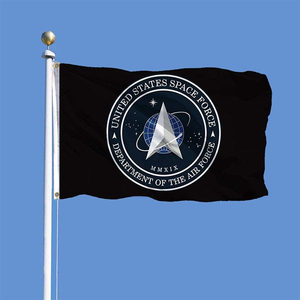 Соединенные Штаты Space Force 3x5ft Flag Custom 100D Polyester Printing Flag Frestiv