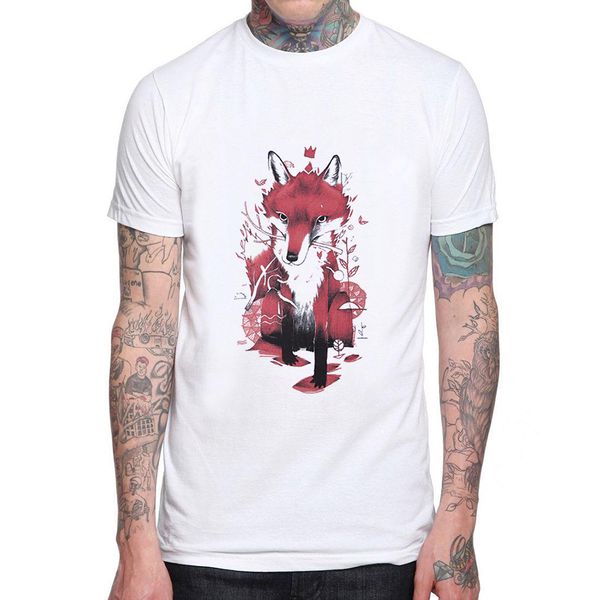 

mens t shirts fashion fox print t-shirt men harajuku funny tee shirt hipster summer men short sleeve tshirt sport hooded sweatshirt hoodie