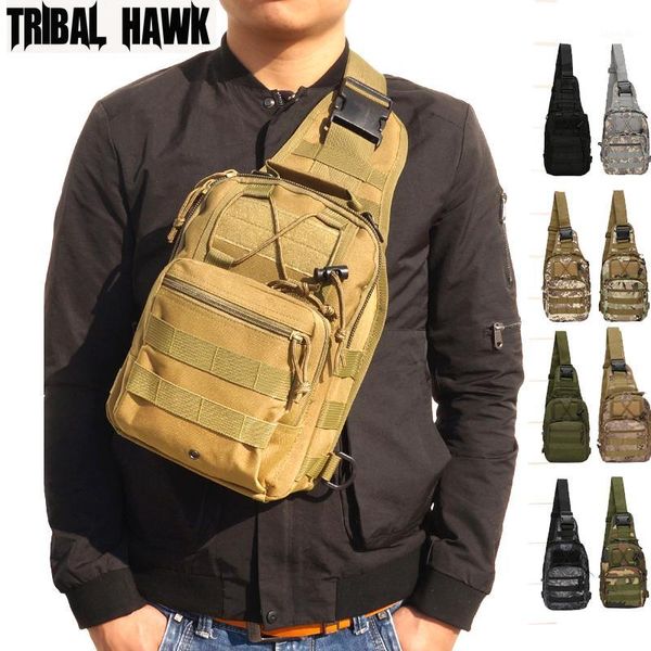 

600d tactical shoulder bag outdoor travel sling backpack waterproof hiking camping backpack hunting camouflage army bag1