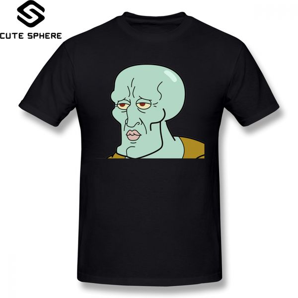

squidward t shirt squidward t-shirt print cotton tee shirt man fashion plus size short-sleeve cute tshirt sport hooded sweatshirt hoodie
