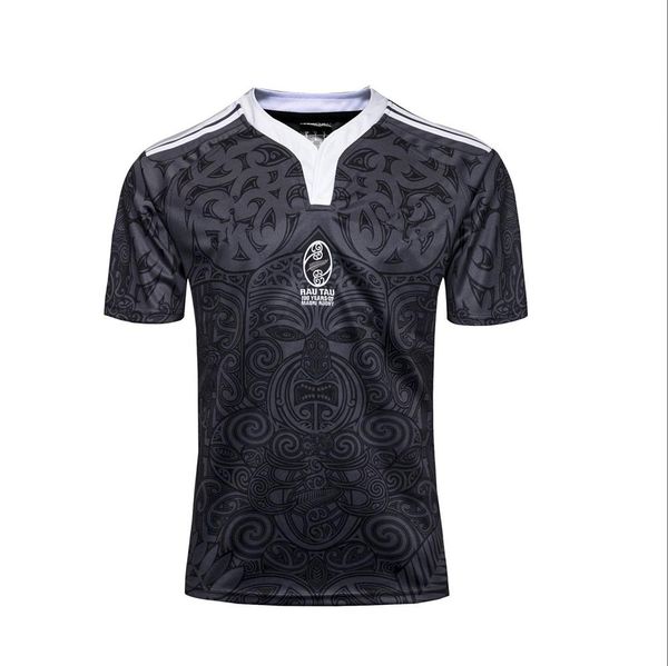 

100th anniversary edition super rugby jersey all teams home away rugby jerseys shirt performance tee singlet jacket, Black;gray