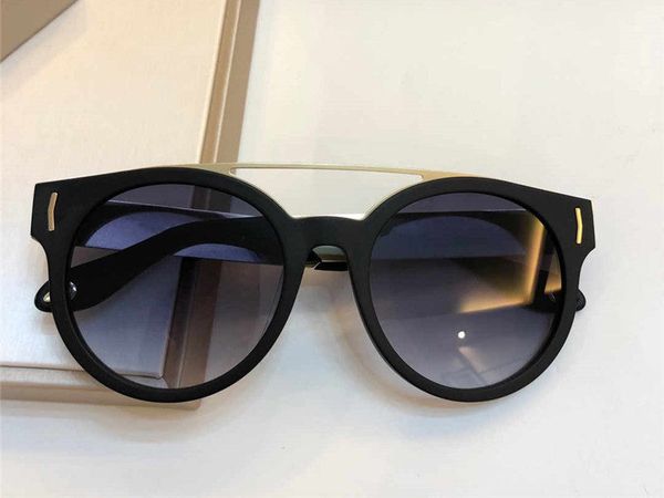 

7017 new fashion sunglasses with uv protection for men and women vintage oval frame popular come with case classic sunglasses, White;black