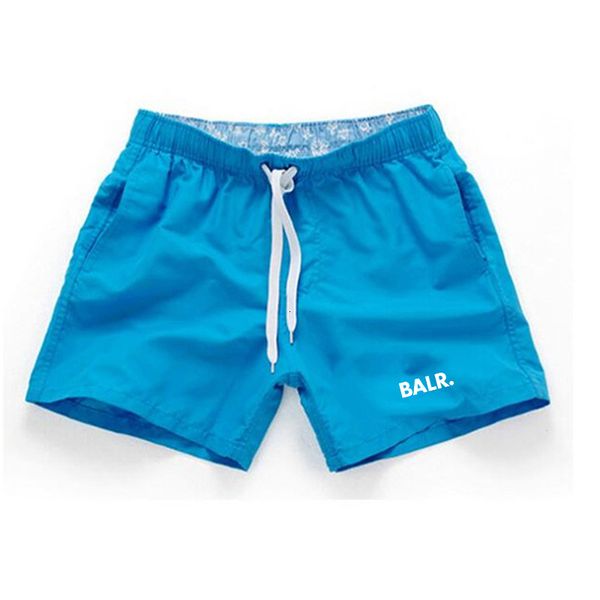 

casual new polyester brand shorts summer shorts men's solid color breathable elastic waist casual men's shorts men herre, Gray