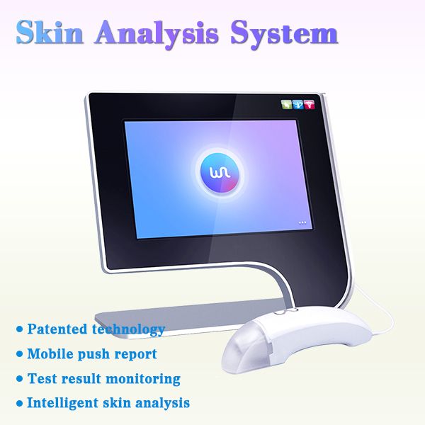 

price 3d skin analyzer machine ai magic mirror skin analysis detector facial skin analyzer eight spectrum 3d acne analysis