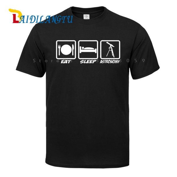 

спорт eat sleep астрономия ufo new мужчина футболки забавный дизайн печать 100% хлопок топ тройники customized