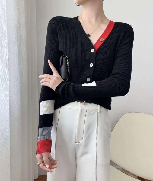 

10421 fashion women's sweaters 2020 runway luxury european design party style women's clothing, White