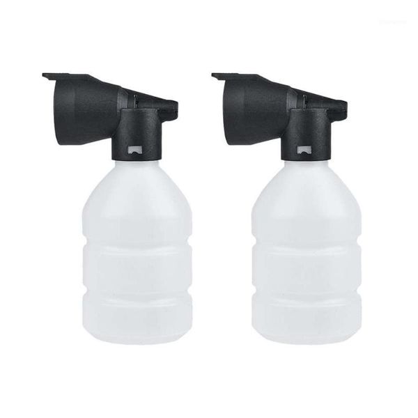 

2 pcs plastical car washer foam gun lances cannon nozzle high pressure set washing machine foam spray can washing machine1