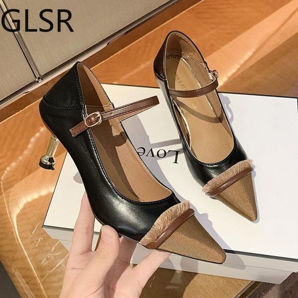 

dress shoes fashion pumps classic pointed toe kitten heels spring sandals wedding, Black