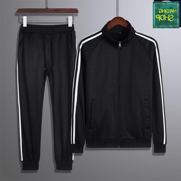 

designer sport jogger suit sweatshirt +pants men 2 pcs sets tracksuit black friday 2021 deals