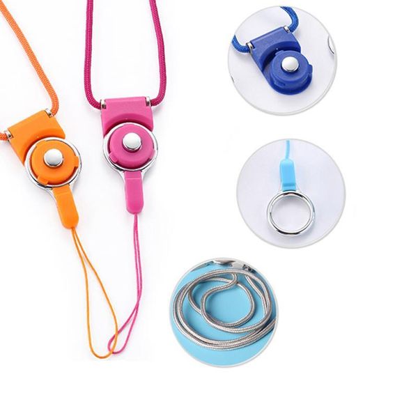 

universal cell mobile phone camera neck lanyard for iphone x xs detachable strap id card key ring holder mobile phone qyleta