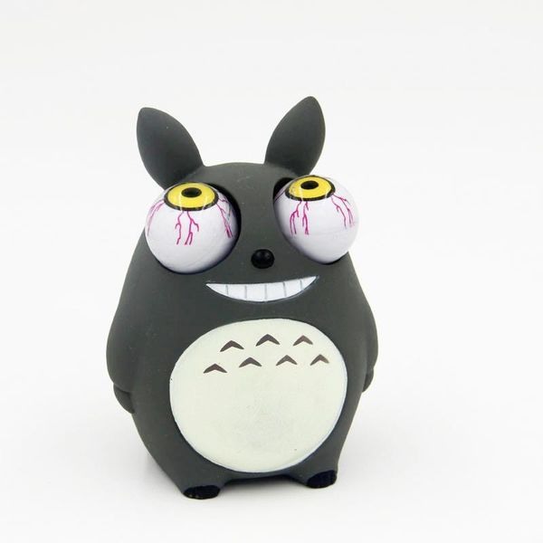

crowded eyes antistr totoro squishy toy zombie novelty fun anti stress funny spoof christmas halloween toys jy461