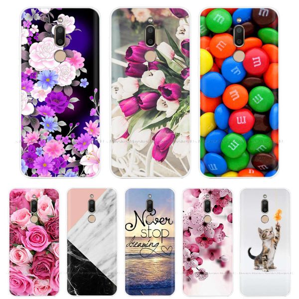 

meizu m6t flower cover, meizu m6t tpu back soft cover, m6t m811h silicone covervfe1