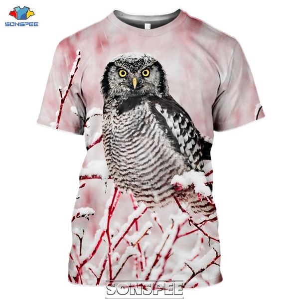 

new birds owl 3d print shirts aesthetic plus size harajuku men clothing