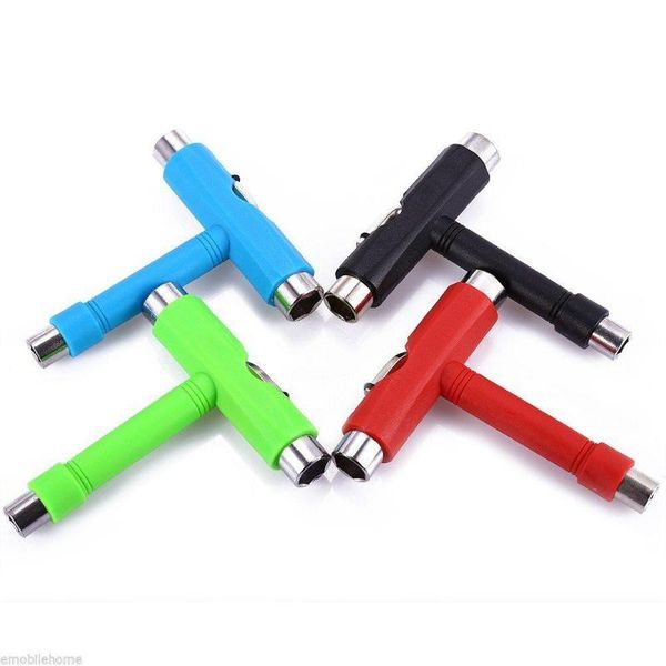 

roller skate skateboard longboard t shape board atb tool allen key multi-function universal color useful screwdriver socket aug