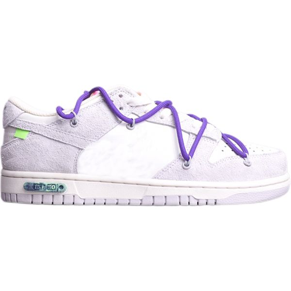 

2021 off-whites casual shoess kateboard shoe  of 50 sb dunks designer independent brand women men high low trainer platform, Black