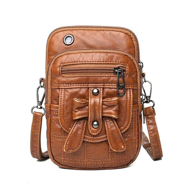 

fashion casual shoulder bags for women washed leather crossbody bag phone purse lady mini messenger bags