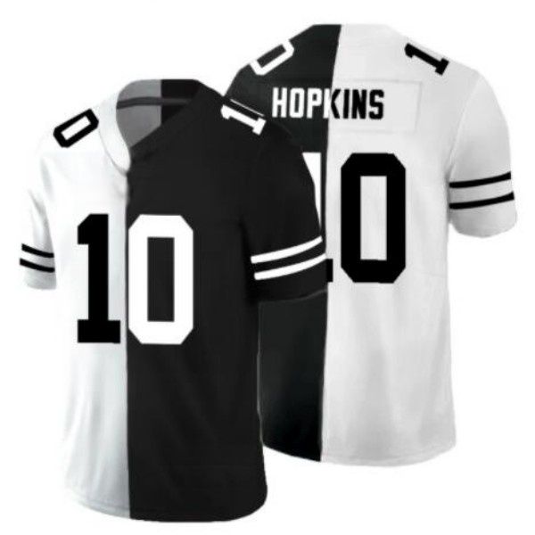 

мужчины # 10 deandre hopkins team logo dual перекрывает ограниченные женщины молодежи нфл джерси черный, Black;red