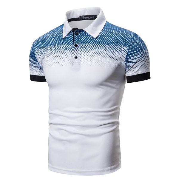 

fashion men's casual polo shirt simple style fashion polo shirt 220309, White;black