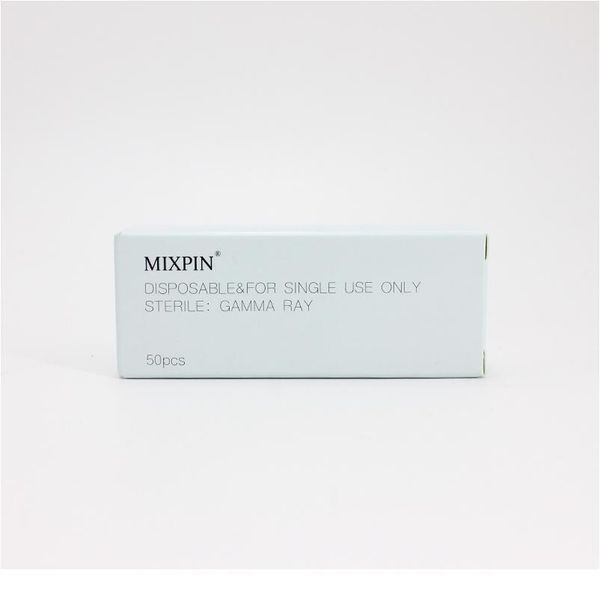 

50 pcs double rows 14 pin permanent makeup eyebrow tattoo black blade microblading needles for 3d embroidery manual ta qyltad