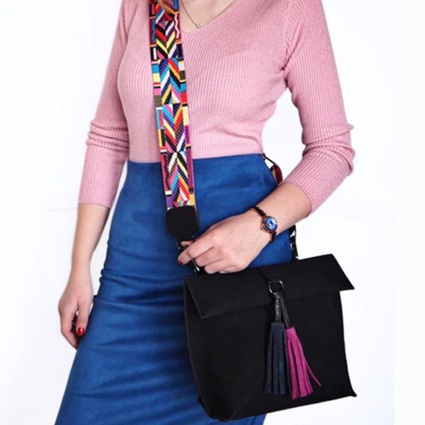 

pu leather women shoulder bag luxury tassel handbags national bolso mujer sac a main femme torebki damskie dames tassen sdf6