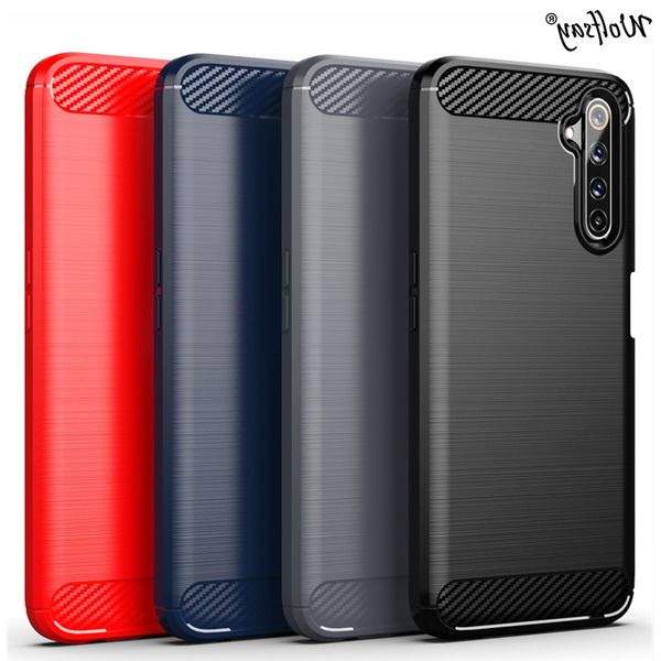 

обложка броня shell мягкая силиконовая резина для oppo realme 6 7 pro case