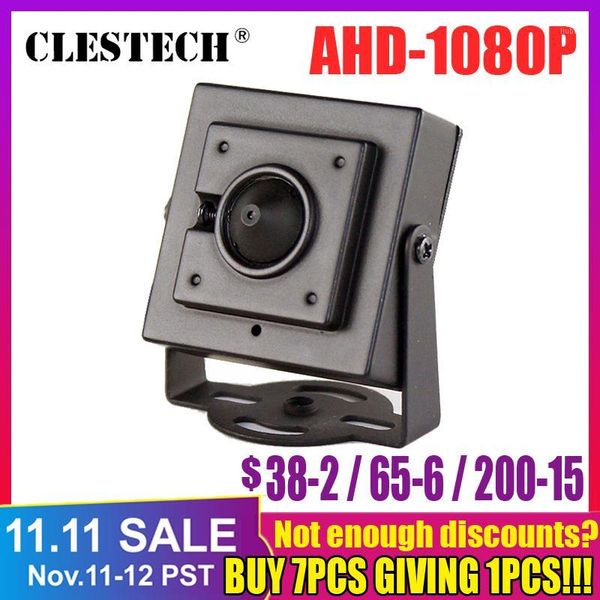 

very mini ahd camera sony imx-323 1080p 1080p 720p 2mp metal 3.7mm cone lens super small surveillance products cam have bracket1