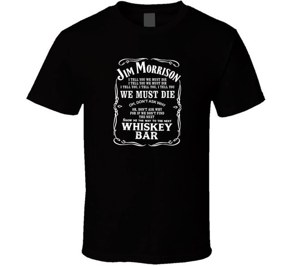 

jim morrison whiskey bar new black white mens men casual short sleeve hoodie designers t shirts sweatshirt