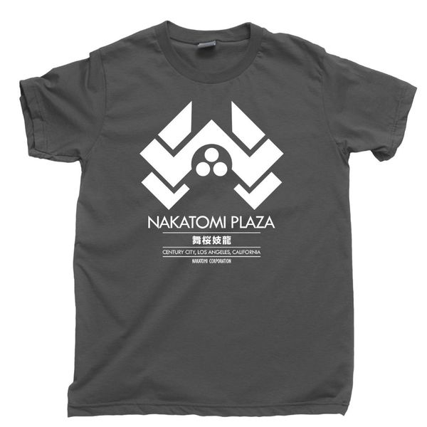 

nakatomi plaza die hard john mcclane movies tee summer print fashion slim short sleeve sport hooded sweatshirt hoodie men t shirt