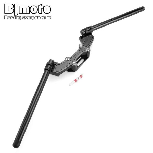 

handlebars bjmoto cnc motorcycle handlebar kit clip-on adapter separate plate for 821 1200 s1