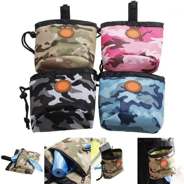 

dog car seat covers bag walking therapy snack training pocket waist storage bag1
