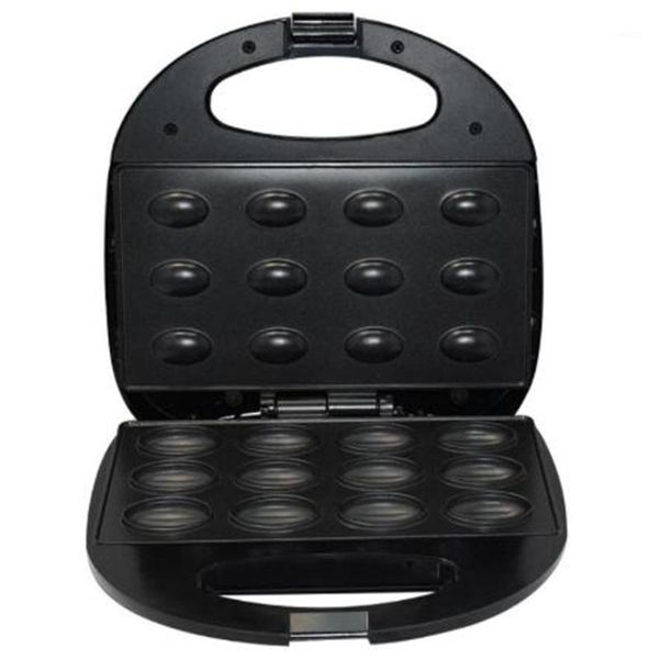

electric walnut cake maker automatic mini nut waffle bread machine sandwich iron toaster baking breakfast pan oven au plug1