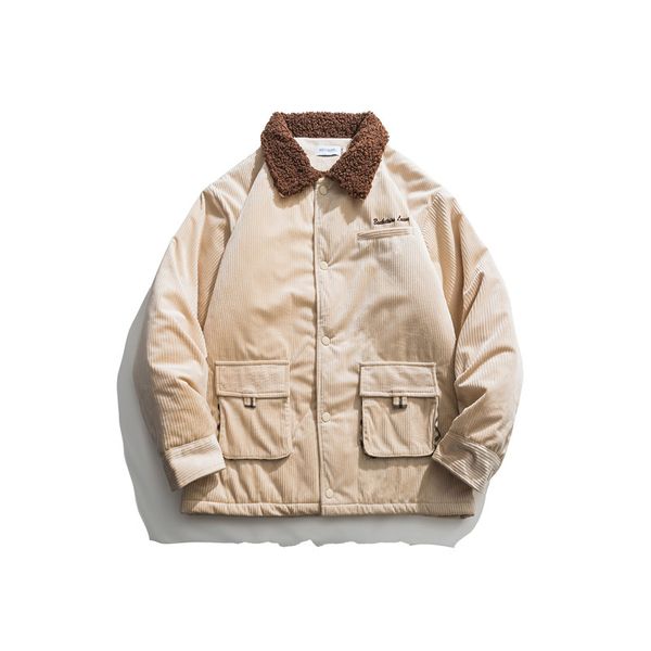 

2021 ретро гонконг зимний стиль новый чао хлопковая куртка r7pk, Black