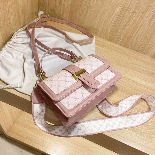 

women's summer new messenger net red square bag one shoulder portable minority