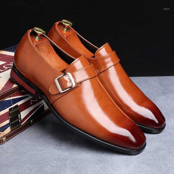 

cimim men shoes large size formal office dress shoes men italy casual leather business fashion loafers1, Black