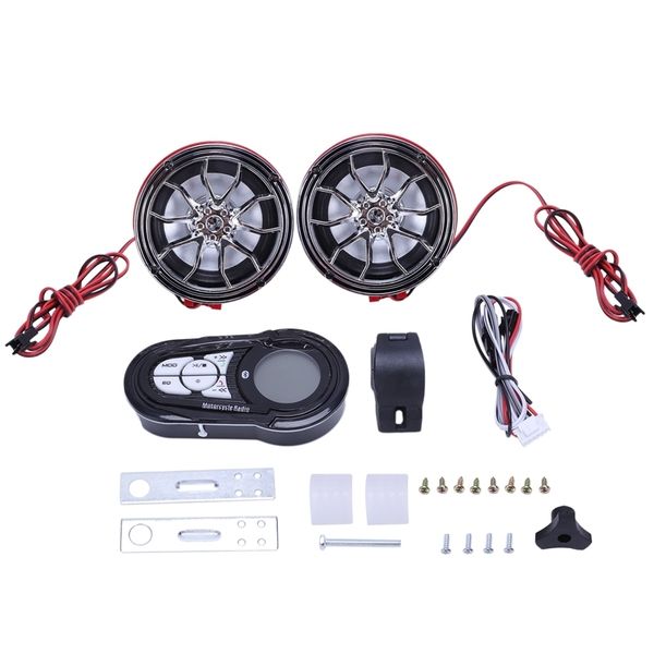 

водонепроницаемый bluetooth мотоцикл спикеры звуковой система стерео аудио fm радио безопасность беспроводной приложение удаленный con