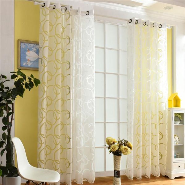 

beautiful high shading rate 85% blakcout curtains black and gray curtains for living room bedroom white tulle