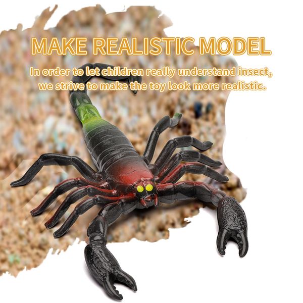 

6: 4 in 1 animal models 12inch plastic insects model 2020 sell educational toys gift of the child