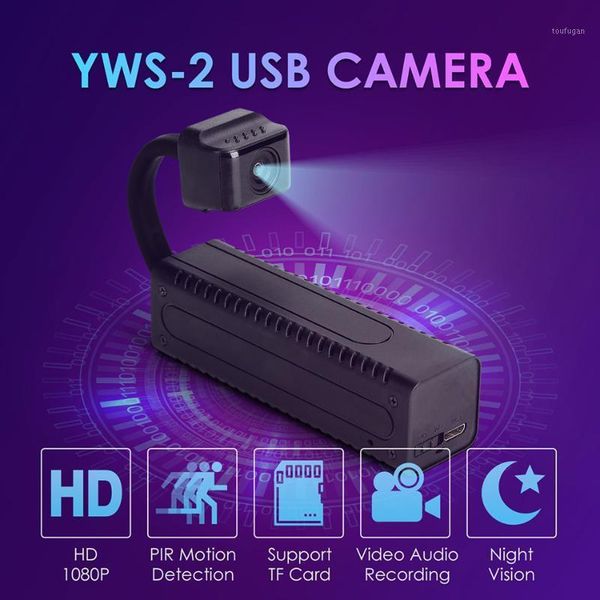 

sports & action video cameras 1080p mini camera retractable support tf card wifi camcorder night vision smart ai detection home security cam