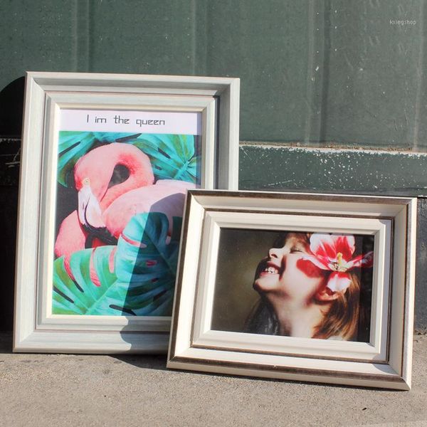 

creative p frame white europe style fashion vintage p alloy metal frame picture frames metal 3dhkw081