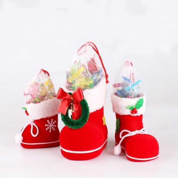 

stocking gift bag xmas wedding party supplies christmas decorations socks candy bags product code : 90 - 2003