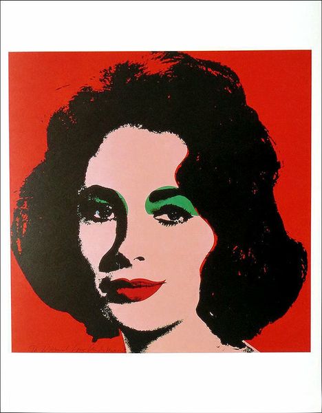 

энди уорхол liz 1964 украшение ремесла / hd печати картина маслом на холсте wall art canvas картинки 201109