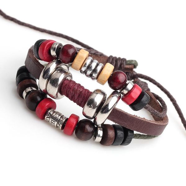 

leather bracelet charms bracelet & rope infinity bracelets, Golden;silver