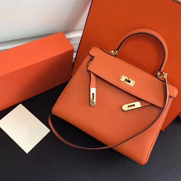

outlet 32cm 28cm 25cm big brand totes shoulder bags with lock women lady cowhide genuine leather fashion handbag factory wholesale